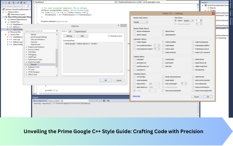 Unveiling the Prime Google C++ Style Guide: Crafting Code with Precision