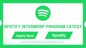 spotify internship