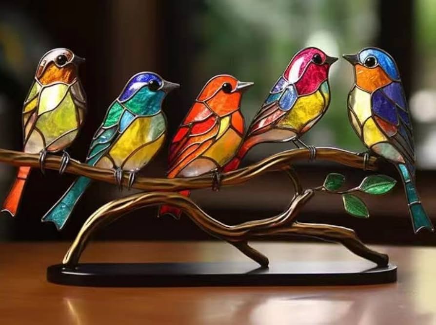 Stained Glass Bird: A Beautiful Craft!