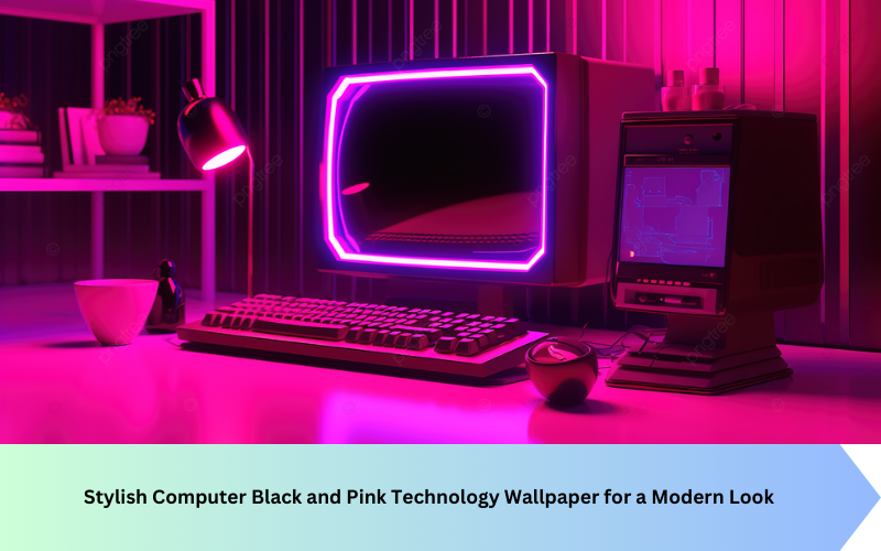 computer black and pink technology wallpaper