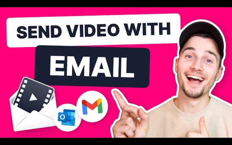 how to send a video through email