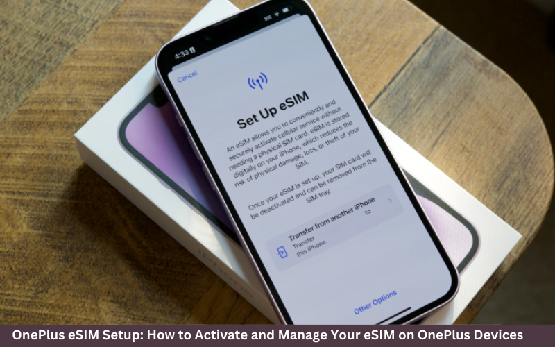 OnePlus eSIM Setup