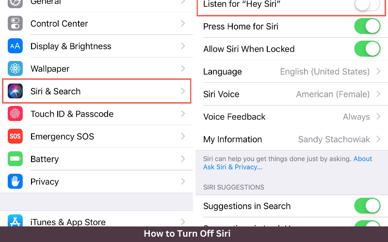 How to Turn Off Siri