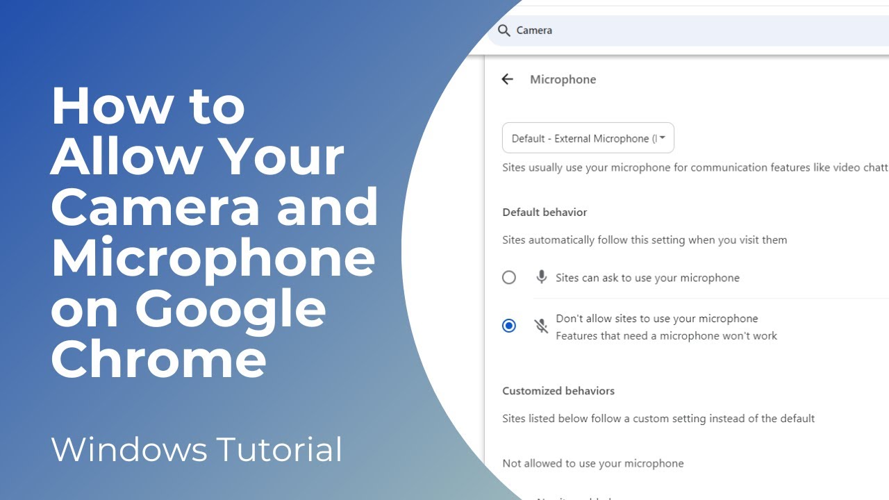 How to Change Your Default Microphone on Google Chrome in No Time