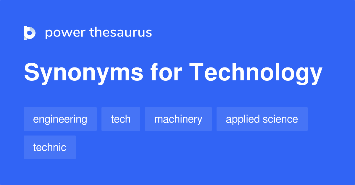 Technology Synonyms