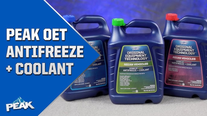 Everything You Need to Know About Peak Original Equipment Technology Antifreeze