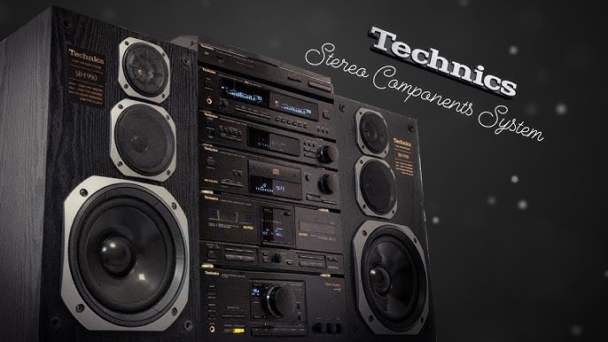 The Timeless Appeal of technics vintage stereo system