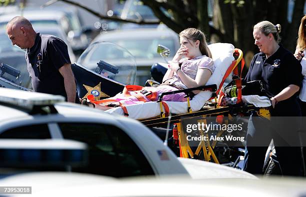 virginia tech shooting photos crime scene